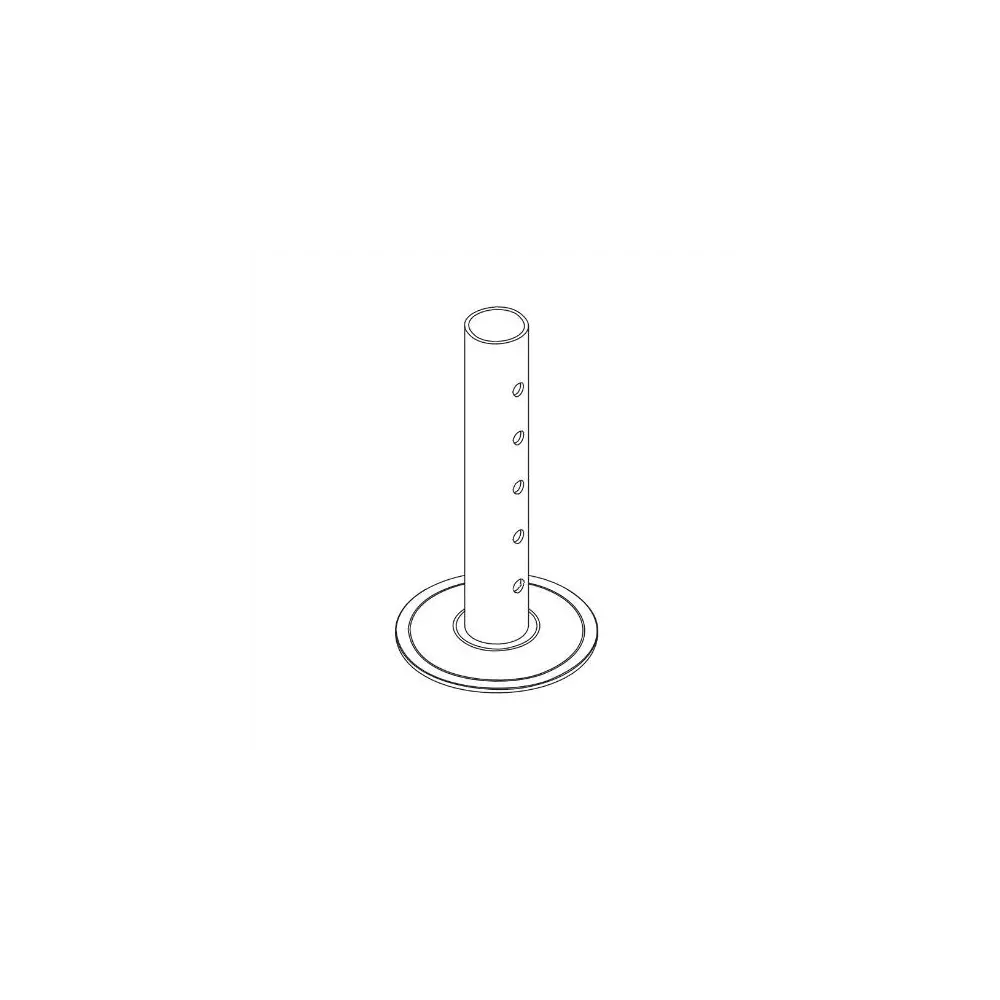 Trailer Tongue Jack Drop Leg - Brute - HUS87461